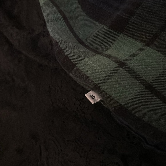 Essentiel Antwerp plaid and lace shirt - Picture 7 of 9